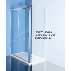 EASY LINE sprchové posuvné dvere 110 cm
